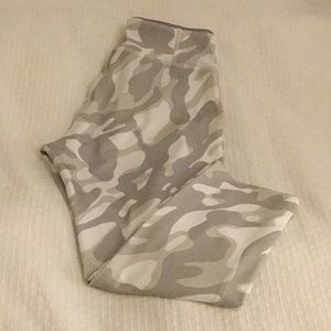 Reebok Capris-White Camo